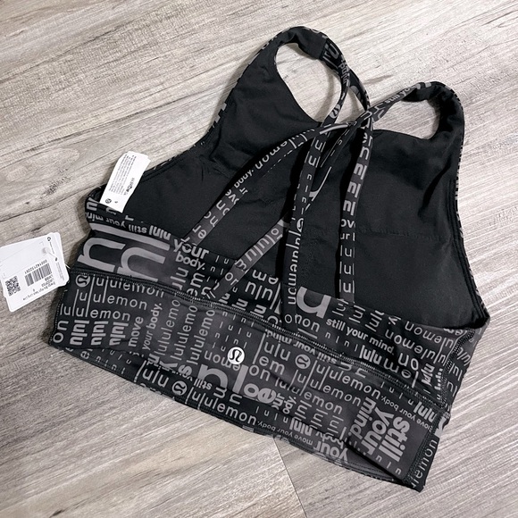 nwt lululemon energy bra high neck long line - Picture 7 of 8